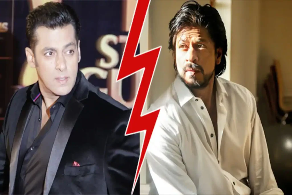 Salman Khan Controversies - shahrukh-khan-and-salman-khan fight