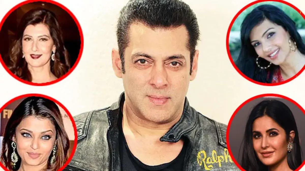 Salman Khan Love Affairs Collage