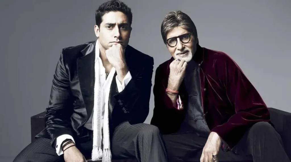 father son duo of bollywood Bachchans